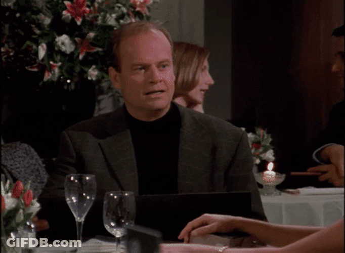Frasier Crane Im Not Sure GIF