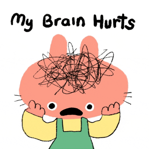 Frazzled Animated Rabbit GIF