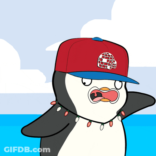 Freak Penguin Eyes Dizzy GIF