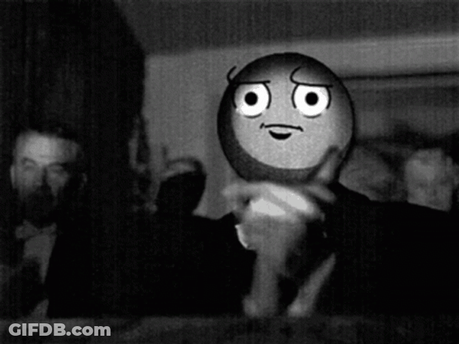 Freaky Emoji Clapping GIF