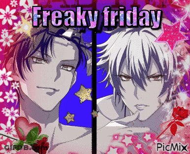 Freaky Friday Anime Characters GIF
