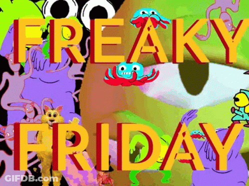 Freaky Friday Cartoon Characters GIF