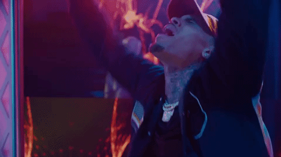 Freaky Friday Chris Brown Screaming GIF