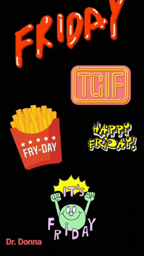 Freaky Friday Cool Stickers GIF