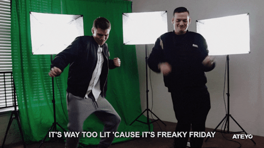 Freaky Friday Gamers Dancing GIF