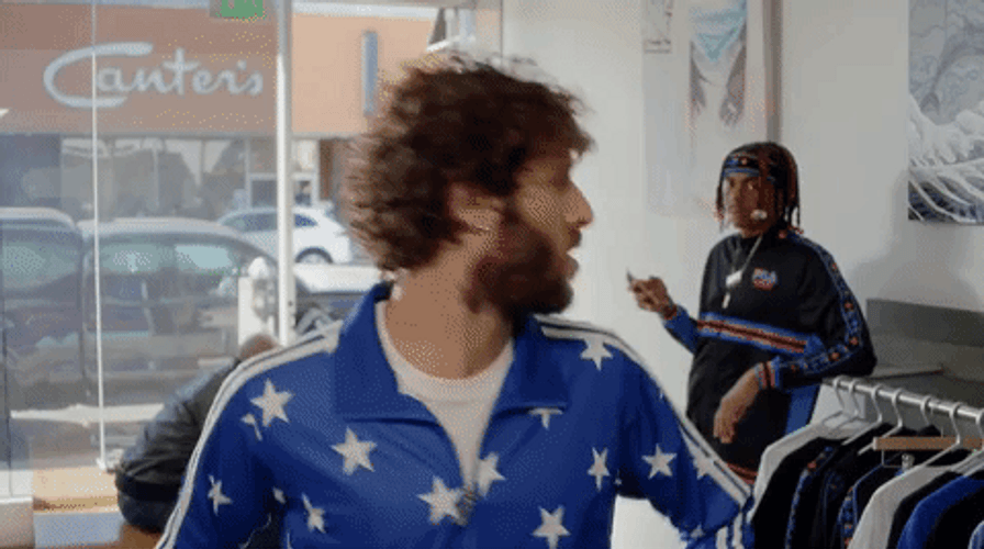 Freaky Friday Lil Dicky Running GIF