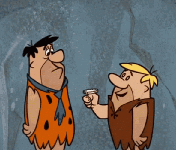 Fred And Jimmy Toss The Coin GIF