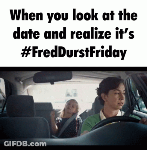 Fred Durst Friday Date Realization Poster GIF