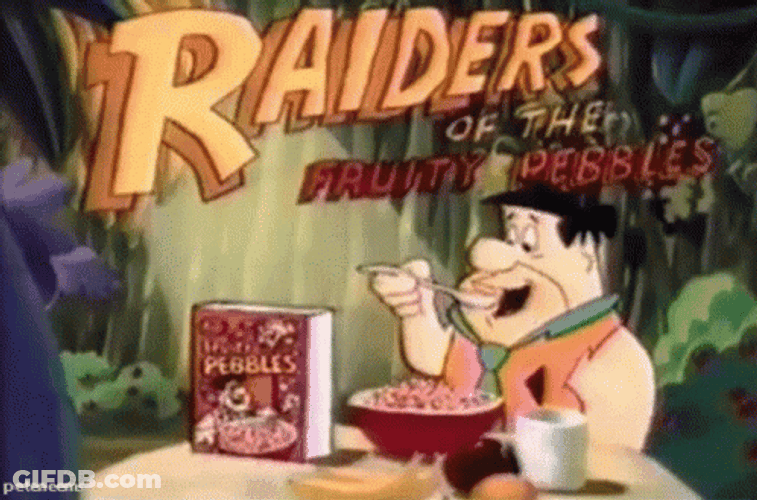 Fred Flintstone Car Las Vegas Raiders GIF