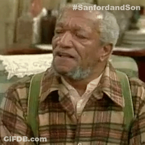 Fred Sanford Classic TV GIF