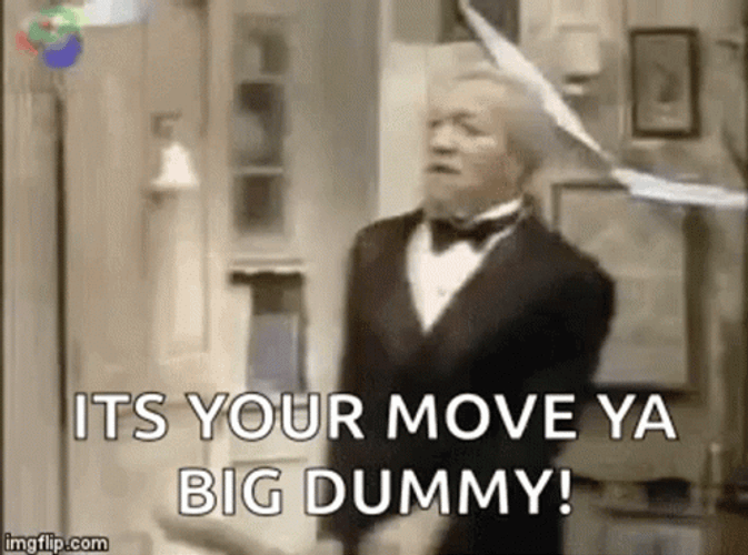 Fred Sanford Move Ya Big Dummy GIF
