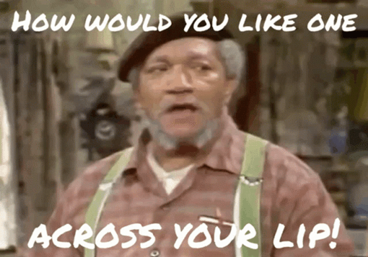 Fred Sanford Threatening GIF