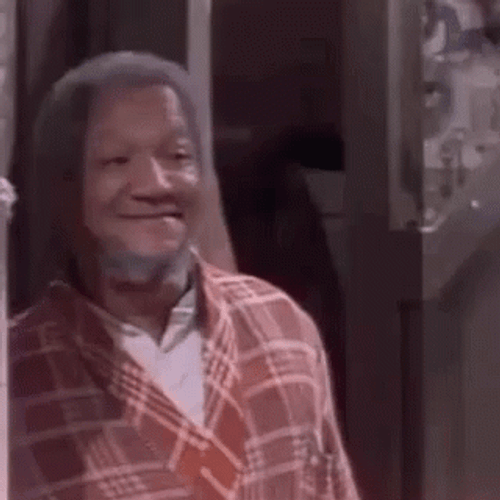 Fred Sanford What's Going On Happy GIF