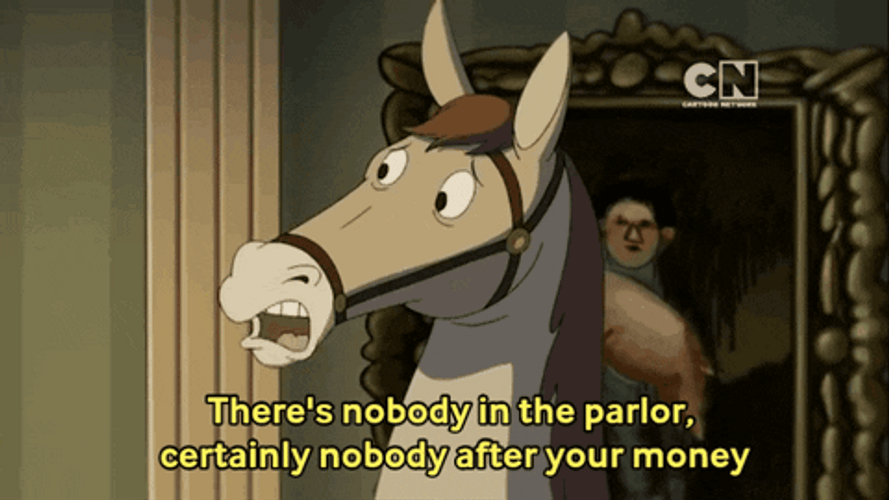 Fred The Horse Over The Garden Wall GIF