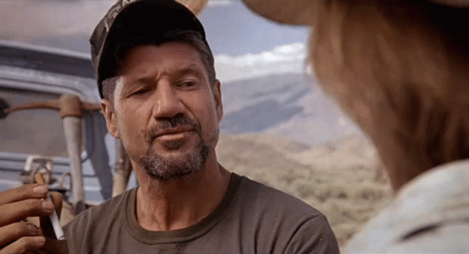 Fred Ward Smoking Cigarette GIF