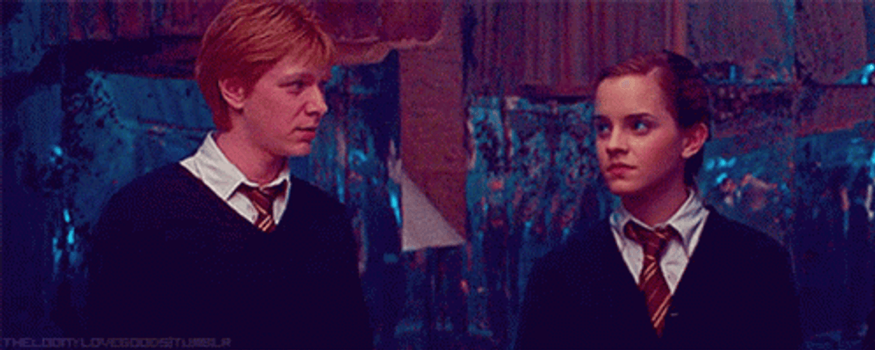 Fred Weasley And Hermione GIF