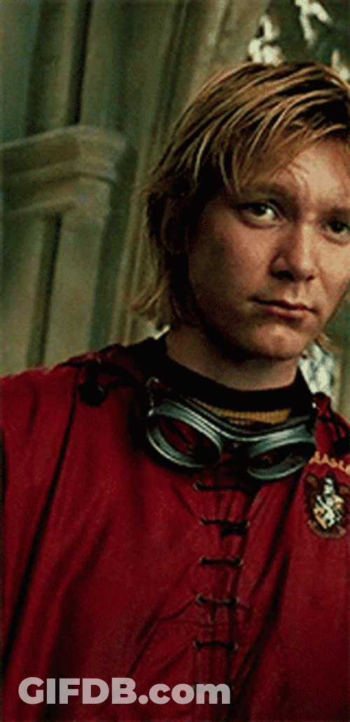 Fred Weasley Death Stare GIF