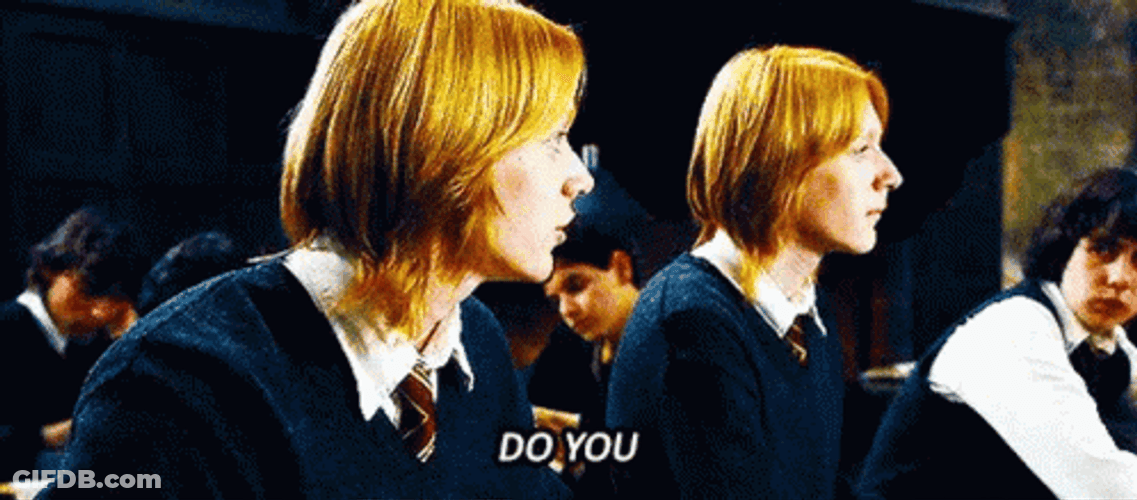 Fred Weasley Do You GIF