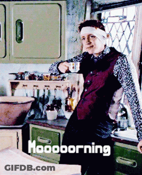 Fred Weasley Morning GIF