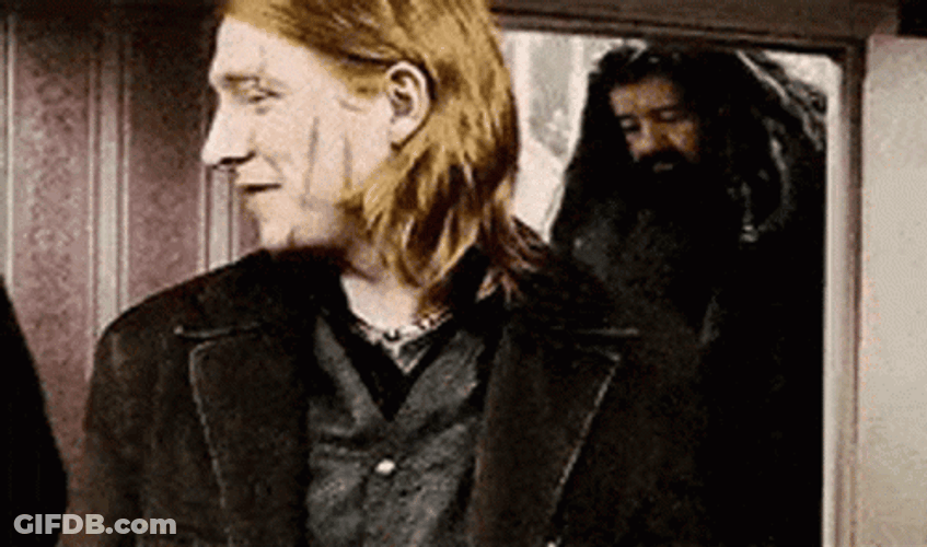 Fred Weasley Teasing Someone GIF