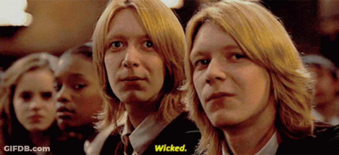 Fred Weasley Wicked GIF