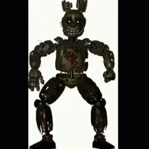 Fredbear Dancing Springtrap Dance Moves GIF