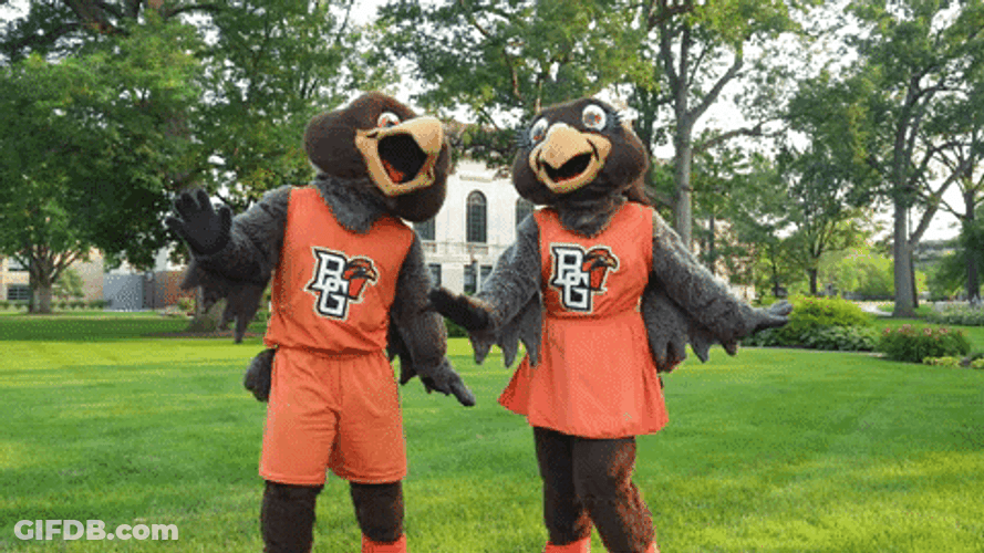 Freddie And Frieda The Falcon Dancing GIF