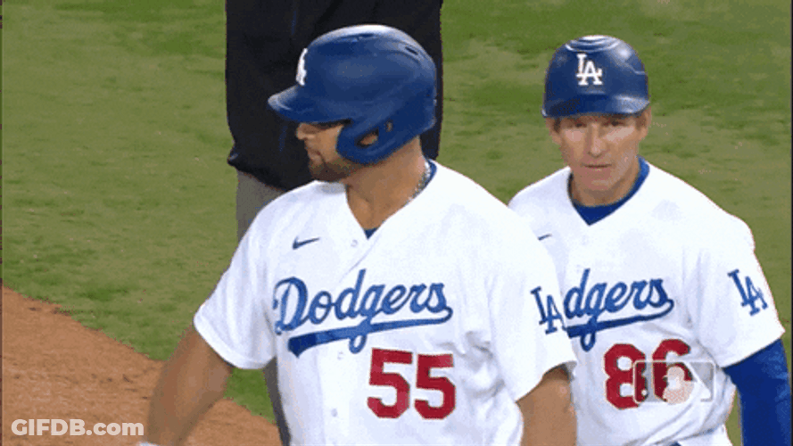 Freddie Freeman Friendly Greeting GIF