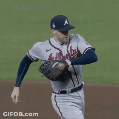 Freddie Freeman Jumping In Joy GIF