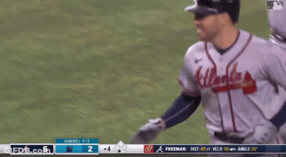 Freddie Freeman Running In The Field GIF