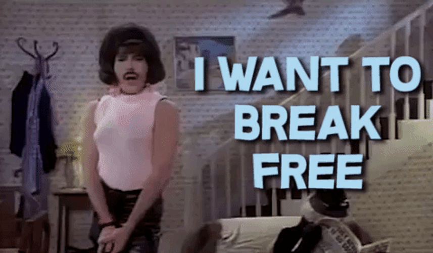 Freddie Mercury I Want To Break Free GIF