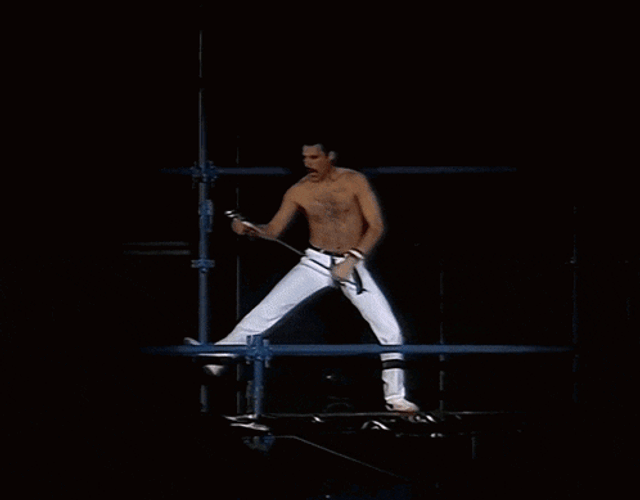 Freddie Mercury Queen GIF