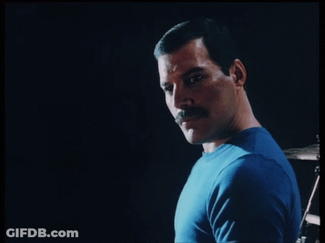 Freddie Mercury The Queens Thumbs Up GIF