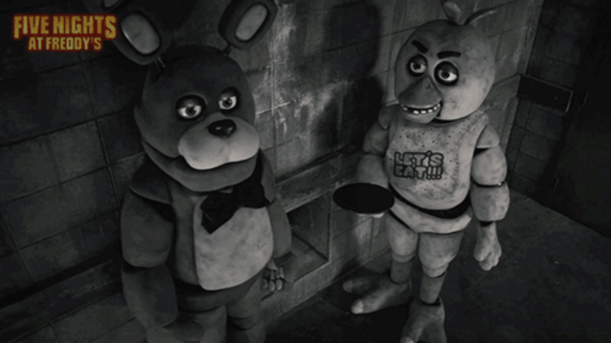 Freddy Chica Blank Stare Meme GIF