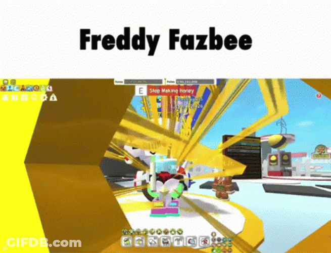Freddy Faz Bee Meme GIF