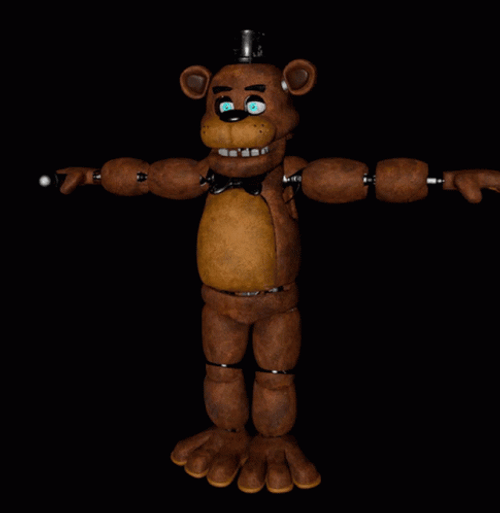 Freddy Fazbear Meme Spinning GIF