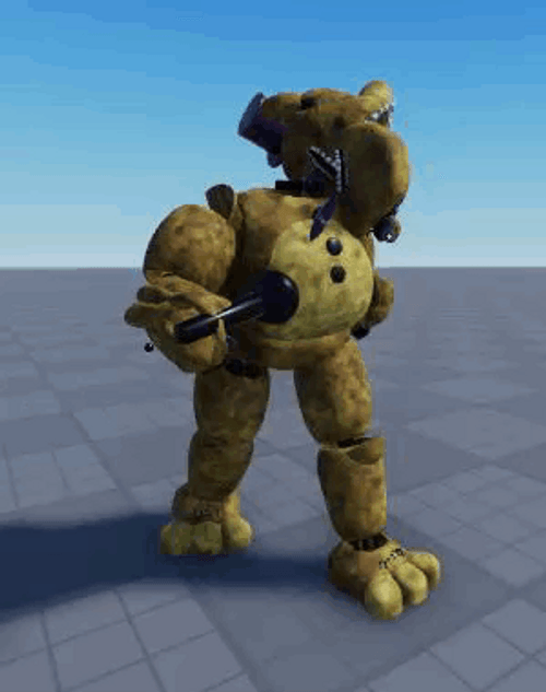 Freddy Fazbear Roblox Dance Meme GIF