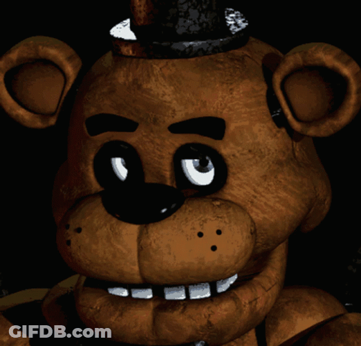 Freddy Flirting FNAF GIF