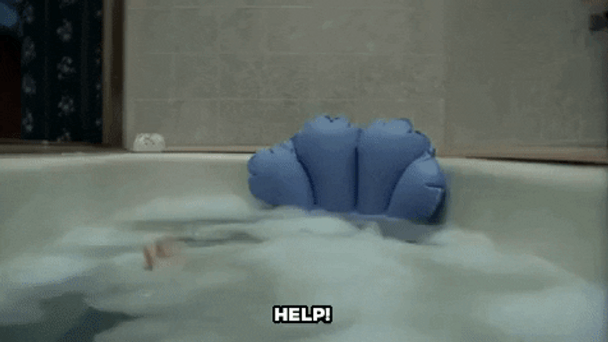 Freddy Krueger Drowning Nancy Help GIF