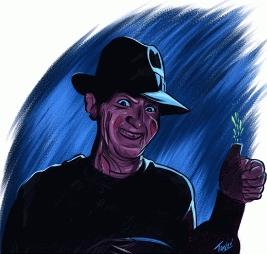 Freddy Krueger Nightmare Elm GIF