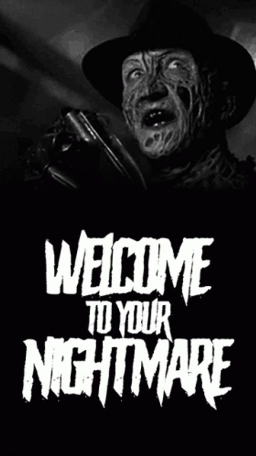 Freddy Krueger Welcome To Nightmare GIF