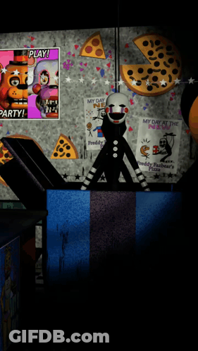 Freddy's Bear's Pizza Advertisement GIF