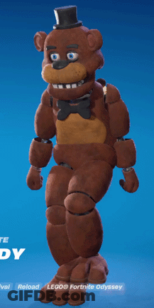 Freddy The Teddy Bear From Five Nights At Freddy's GIF