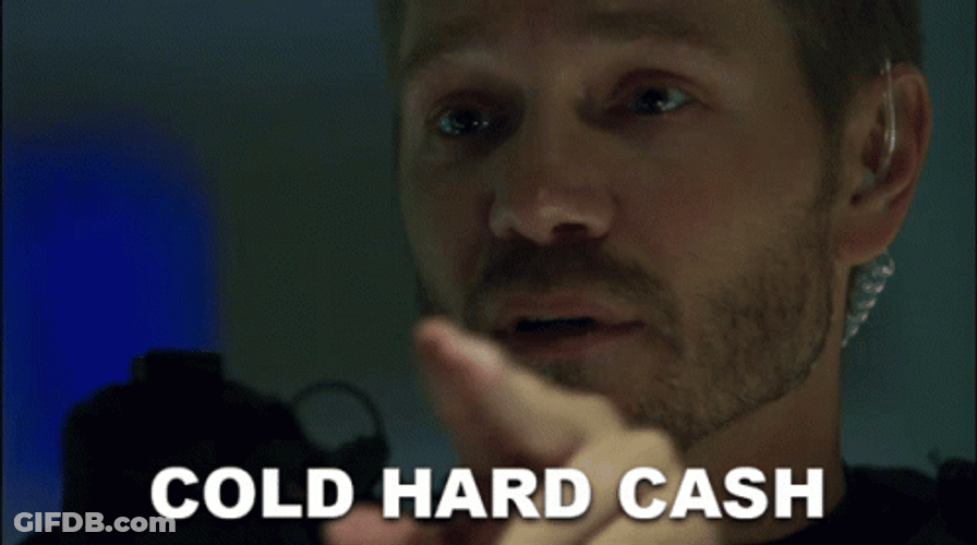 Frederick Balzary Cold Hard Cash GIF