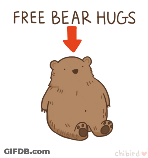Free Bear Hugs GIF