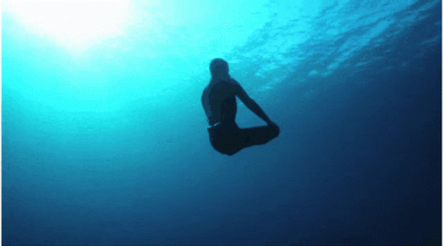 Free Diving Meditation GIF