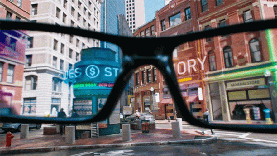 Free Guy Glasses Augmented Reality GIF