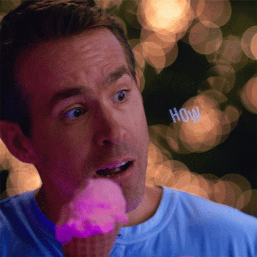 Free Guy Ryan Reynolds Curious Reaction GIF