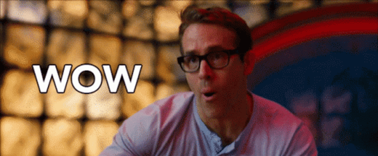 Free Guy Ryan Reynolds Wow GIF