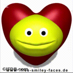 Free Smiley Faces De Heart GIF